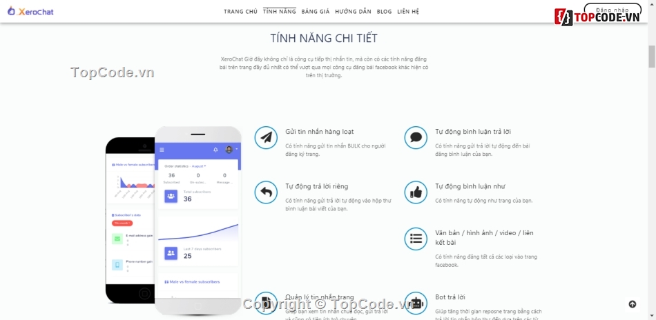 xerochat,chat bot,Ứng dụng,sms,tự động trả lời,nuôi nick facebook